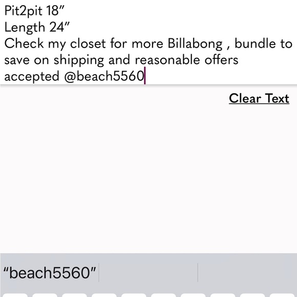 Billabong  Black Tee - Picture 12 of 12